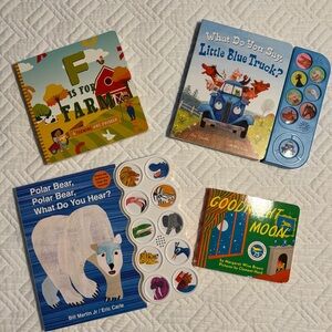Children's Books (4) some with Interactive Features